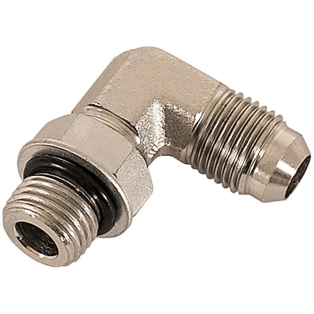 Aftermarket 90Deg Hydraulic Adapter 9/16 ORing To Straight ThreadReplaces Fisher 56725 1306466